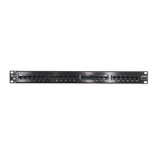SIEMON HD6-24 CATEGORY-6 LOADED CAT6 PATCH PANEL, 24-PORT, 19-INCH
