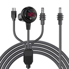 Starlink Mini 3 in 1 Cable 10FT, Upgraded 100W Stable Power USB C to black