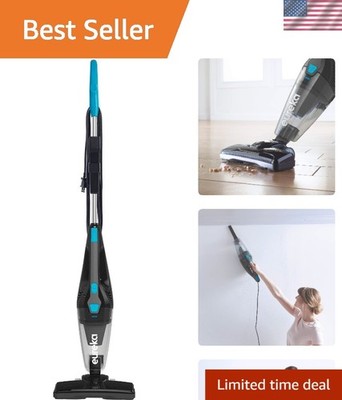 Blaze 3-in-1 Handheld & Stick Vacuum - Lightweight, Multi-Surface Cleaner, Blue