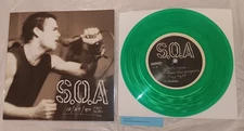 S.O.A. STATE OF ALERT First Demo 12/29/80 GREEN Vinyl DISCHORD Hardcore ROLLINS