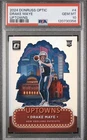 2024 Panini Donruss Optic Uptowns Drake Maye Rookie Insert #4 PSA 10 Patriots
