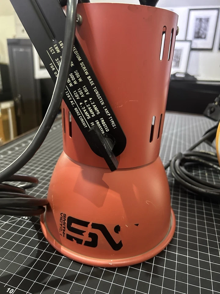 Smith Victor A80 and A100 Photo Video Studio Flood Spot Light Lamps (set of 2) - Image 4 of 4