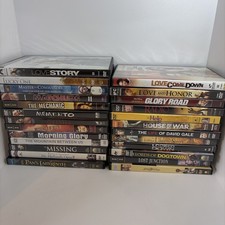 Lot of 25 DVD Movies Bulk Wholesale - Drama Action - Bundle Collection