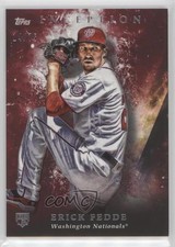 2018 Topps Inception Red 14/75 Erick Fedde #95 n1u