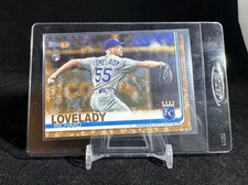 2019 Topps Update Richard Lovelady Memorial Day Camo Parallel /25 Clean Royals