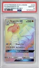 PSA 10 Dragonite GX Pokemone Sun & Moon Unified Minds Rainbow Holo 248/236