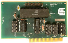 California Computer Systems CCS 7720 Parallel Interface Card Board Apple II 2 ][