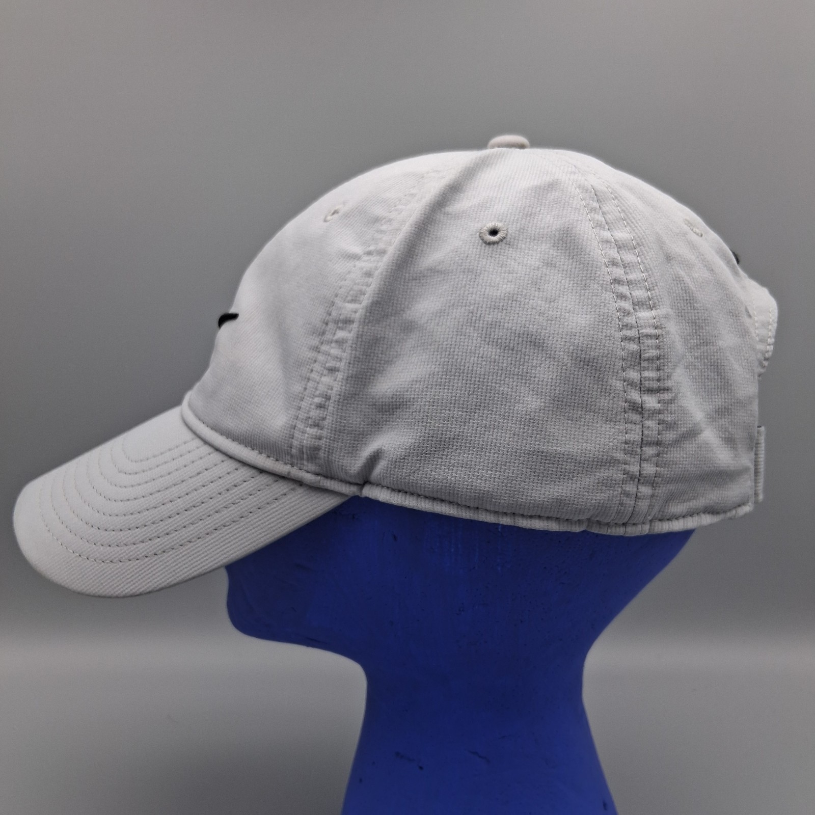 Nike Gray Adjustable Snapback Running Hat Cap - image 2