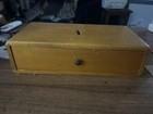 Antique German Made Gemstone Balance Scale in Wooden Box w/ Beam, Pan & Weights — photo 4