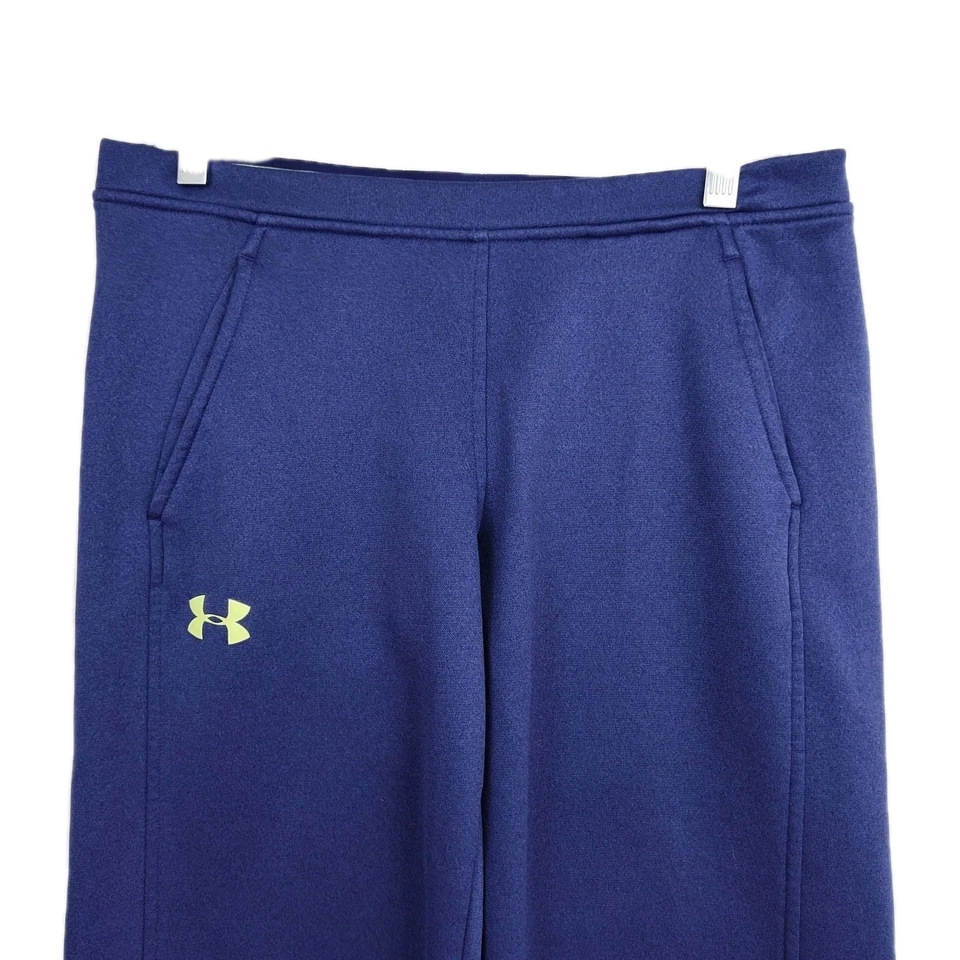 Under Armour boys' joggers, youth large, purple, straight leg, elastic waist VGC - Image 2 of 4