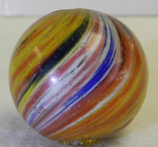 20647m Nice High Grade Vintage German Handmade Onionskin Shooter Marble .99 In
