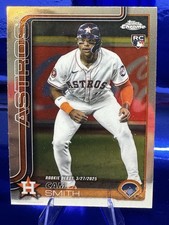 2025 Topps Chrome Update USC19 - Cam Smith Rookie Debut RC Base - Astros