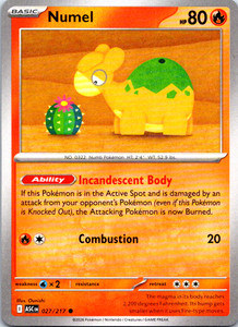 Numel 027/217 Common Ascended Heroes