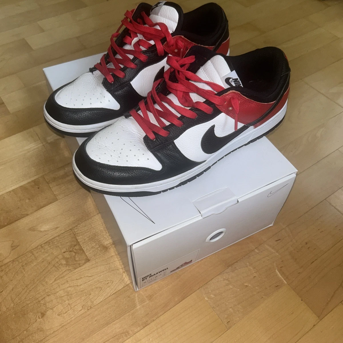 Nike Dunk Low iD Red for Sale | Authenticity Guaranteed  display picture 3