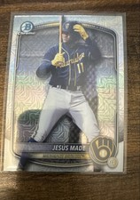 2025 Bowman Draft - Chrome Jesus Made #BDC-196 Mojo Refractor (RC)