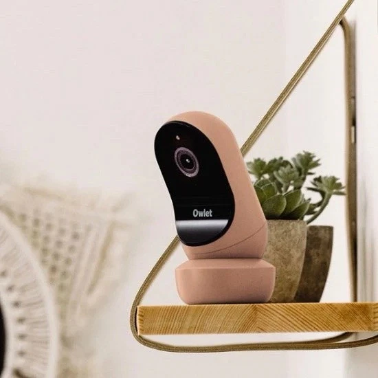 Owlet Cam 2 Smart Baby Monitor Camera - Stream Secure HD Video Dusty Rose