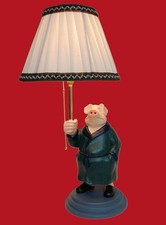 Lampe Amélie Poulain Neuve de 2001 Amélie Poulain 53 cm Lampe Porc Cochon Noël !