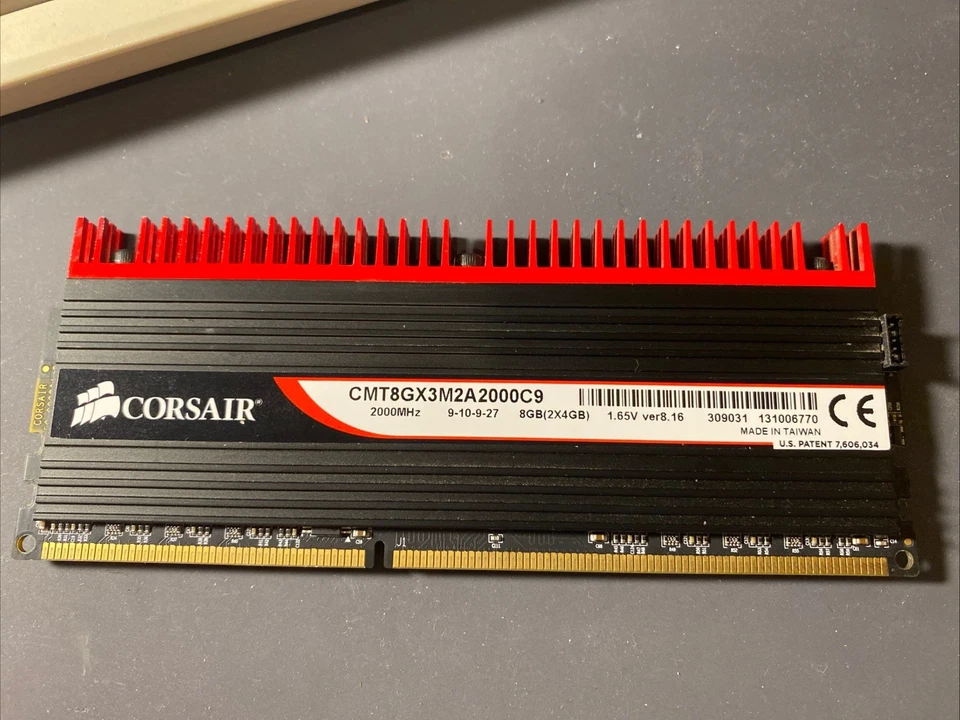 Corsair Dominator GT DDR3 2000 Mhz MATCHED PAIR RAM DRAM MEMORY - Image 2 of 4