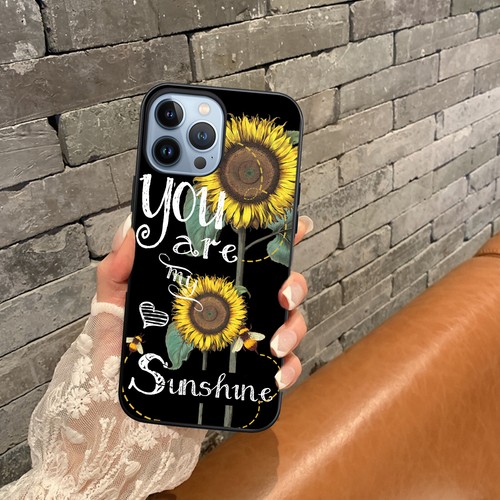 Coque téléphone silicone tournesol pour Apple iPhone 16 15 14 13 Pro Max 12 11 8 - Photo 103 sur 114