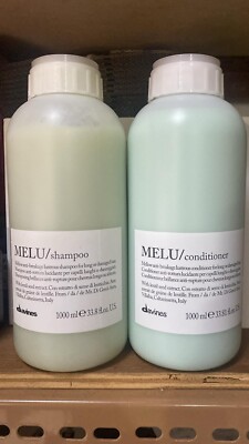 DAVINES MELU MELLOW ANTI-BREAKAGE SHAMPOO AND CONDITIONER 1000ml