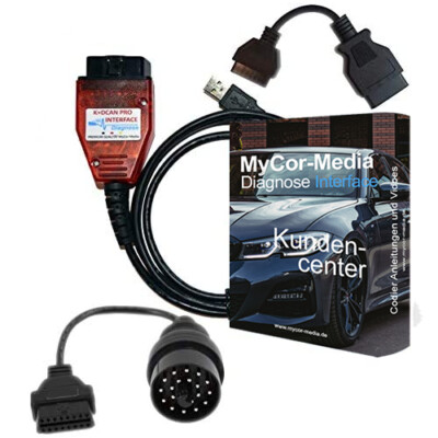 KDCAN Diagnose Gerät für BMW MINI Fahrzeuge INPA NCS Expert Tool32 ISTA WinKFP
