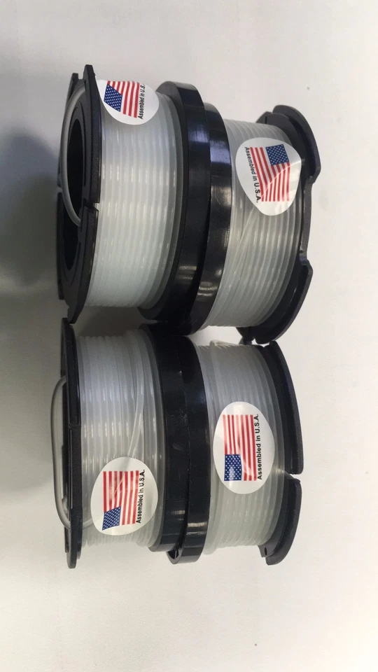 Replacement for - BLACK+DECKER AF-100-3ZP 30ft .065" Trimmer Spool, 4-Pack - Image 3 of 4