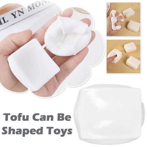 Antistress Slowing Rising Tofu Toys Squishes Gadget Fun Decompression D3P7 - Picture 2 of 10