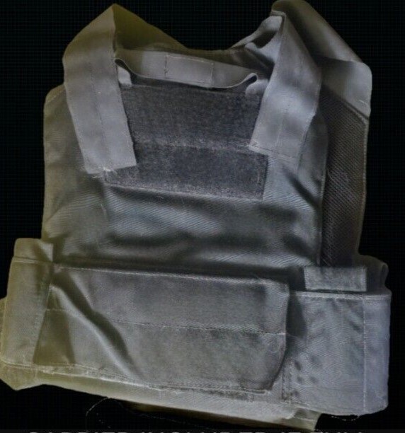 Hesco L210 10x12 Special Threat Plate Set + vest; BRAND NEW UNDER