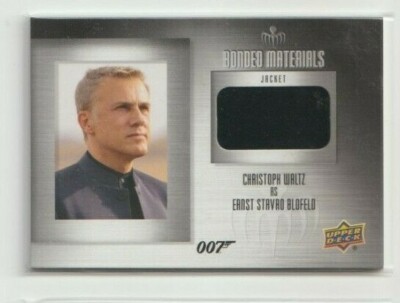 James Bond Villains Henchmen Bonded Materials Costume Card Christoph Waltz BM5