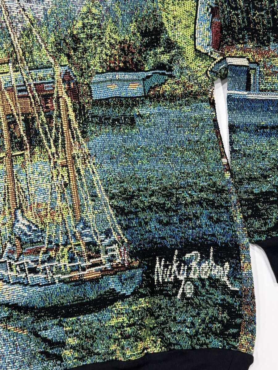VTG Sugar Street Weavers Sweater Adult One Size AOP Tapestry VTG Sugar Street Weavers Sweater Adult One Size AOP Tapestry