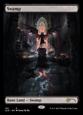 Swamp Dracula Full Art - Secret Lair Drop - NM EN - SLD 361 - Magic MTG TCG