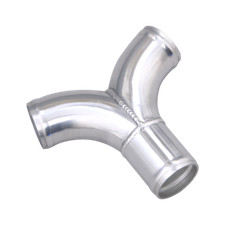 Cxracing Alum Y Pipe Dual 2 To 2 Cold Air Intake Turbo Intercooler Pipe Tube