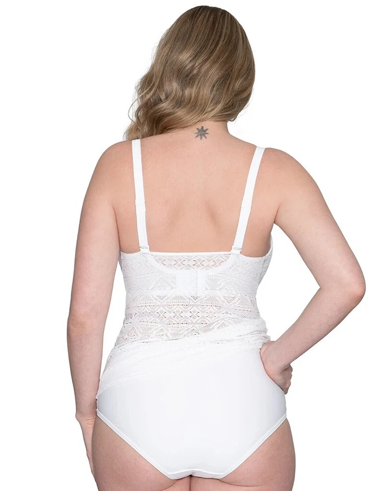 Купальник-танкини Curvy Kate WHITE Rush с подкладкой для балкона, США 40 г, Великобритания 40F - Изображение 4 из 4