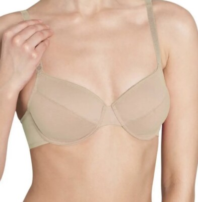 Sloggi Evernew W Women's T-Shirt Bra - Ultra Soft Cotton, Lifetime Exchange Guarantee