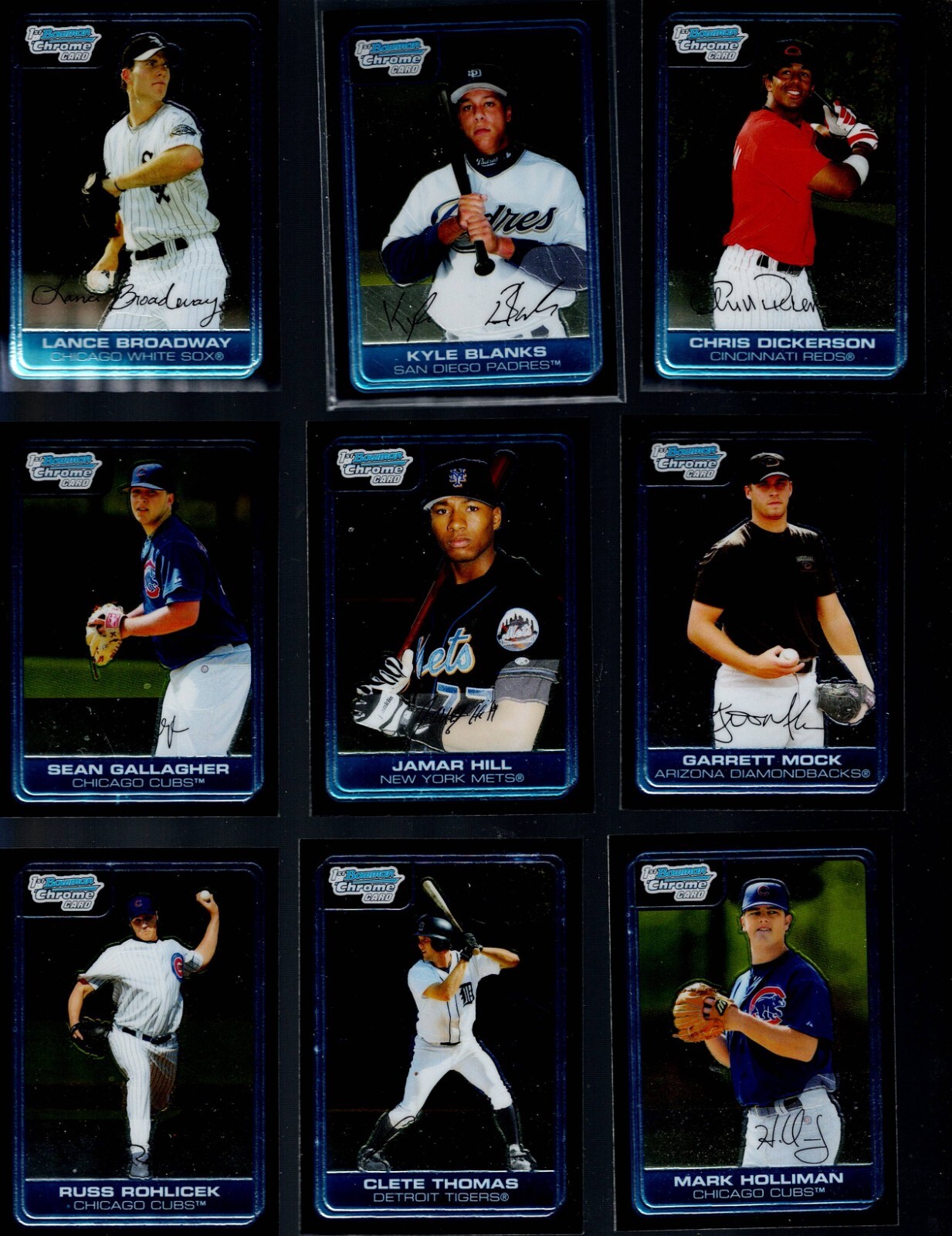 2006 BOWMAN CHROME PROSPECTS COMPLETE YOUR SET  Buy MORE SAVE MORE