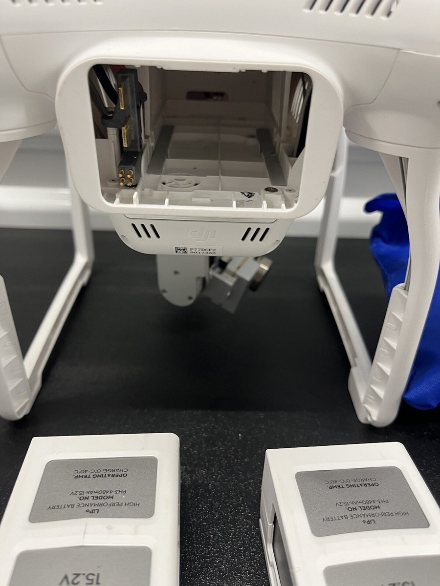 DJI Phantom 3 Professional Drone - White READ DESCRIPTION