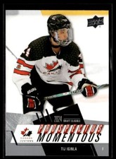 2024-25 Upper Deck Team Canada Juniors Prospectus Momentous Tij Iginla #PM-46