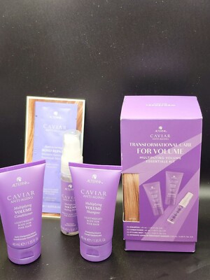Alterna Caviar Anti-Aging Multiplying Volume Essentials Kit For Fine Hair