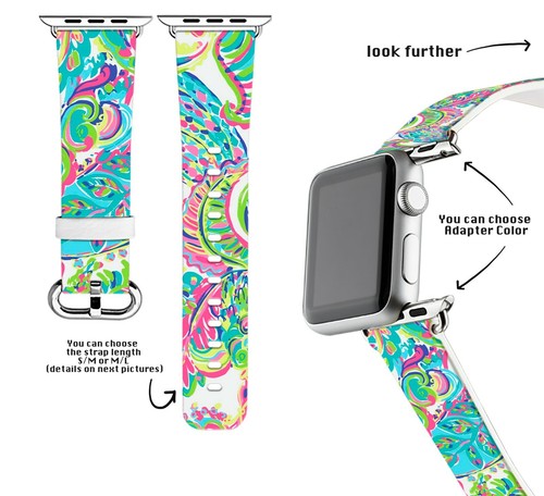 Inspired Doodle Lilly Pulitzer Apple 