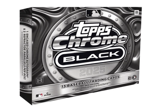 2025 Topps Chrome Black Baseball Hobby Box