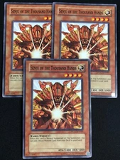 YUGIOH SENJU OF THE TEN THOUSAND HANDS DLG1-EN069 COMMON X3 (NM)