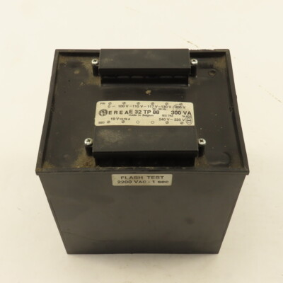 ERA E32 TP 88 Sealed Transformer 0-200V PRI 19V 240-220V Sec