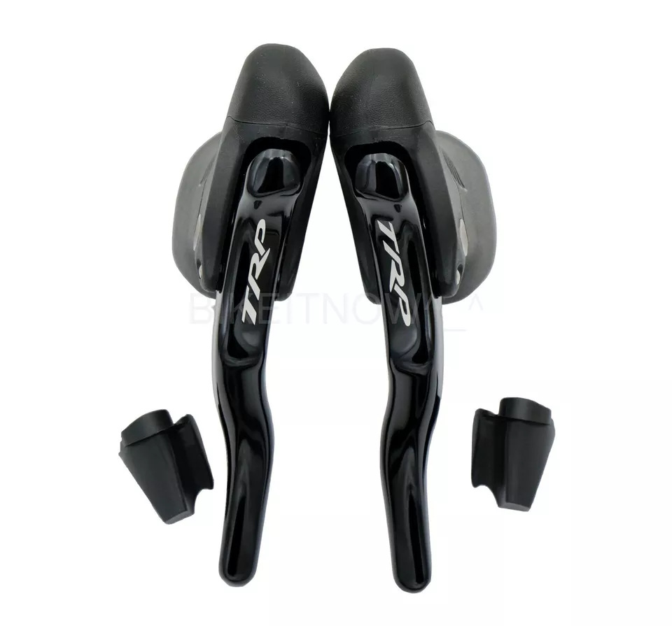 TRP RRL Alloy Road Bike Drop Bar Brake Levers Set Fits 23.8mm ~ 24.2mm Black - Image 2 of 4