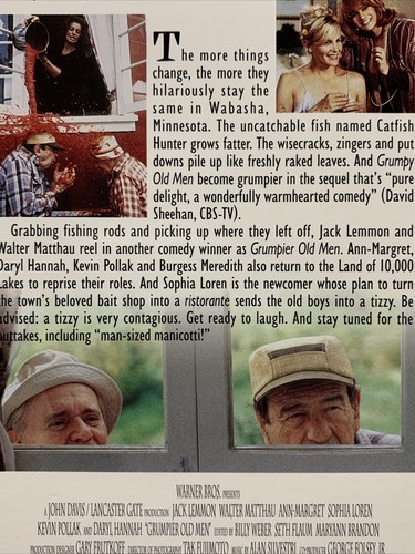 Grumpier Old Men (VHS, 1996) - Picture 5 of 7