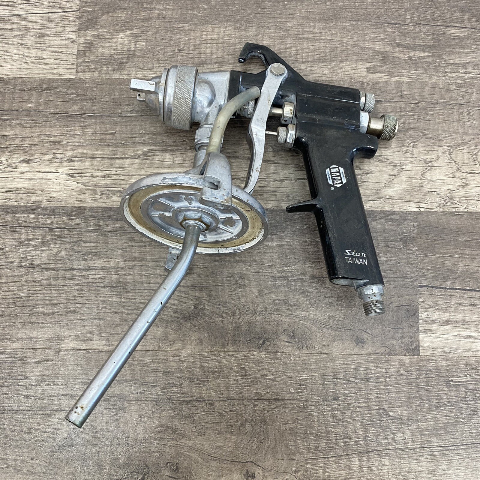 NAPA Pneumatic Spray Paint Gun Auto Body No Tank Read eBay