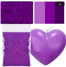Violet Pure Candle Dye Flakes Pigment Colour Safe Non-toxic Wax Pigment Candle