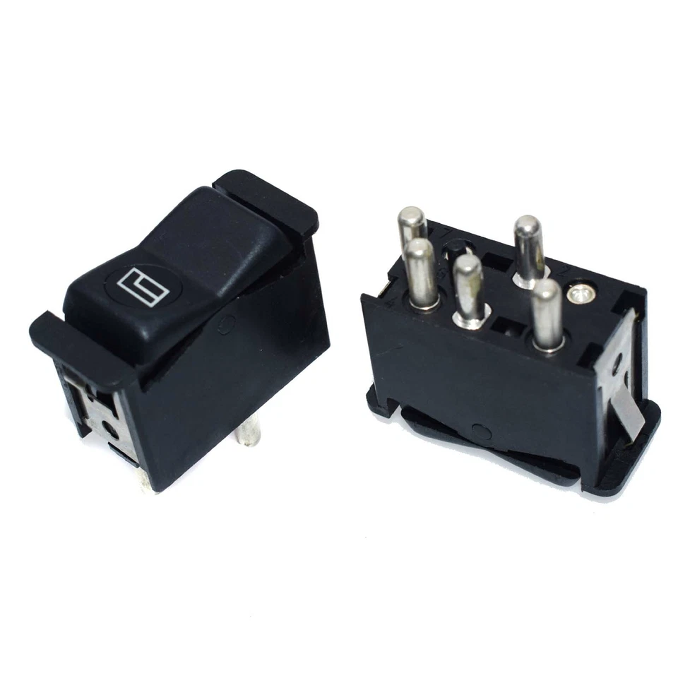 2Pcs Power Electric Window Switch For Mercedes-Benz R107 380SL 560SL 0008208310 Foto 2 de 4