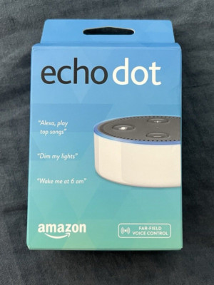 Amazon Echo Dot (2nd Generation) Smart Assistant - White