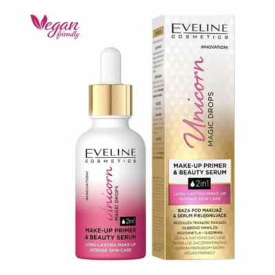 Eveline Unicorn Magic Drops Make-Up Primer & Moisturising Face Serum 30ml