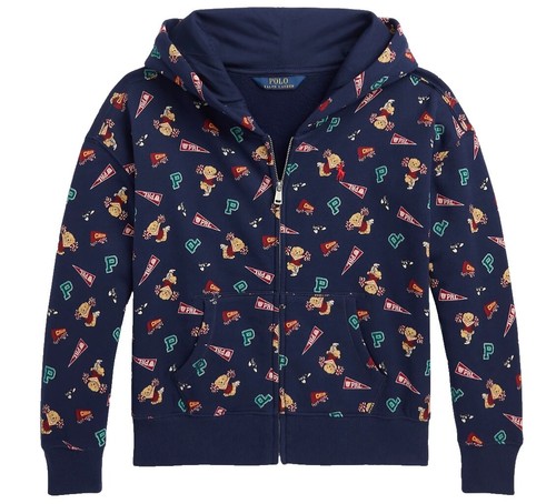 Polo Ralph Lauren Mercer RL Polo Team Zip-Up Cotton Blend Hoodie
